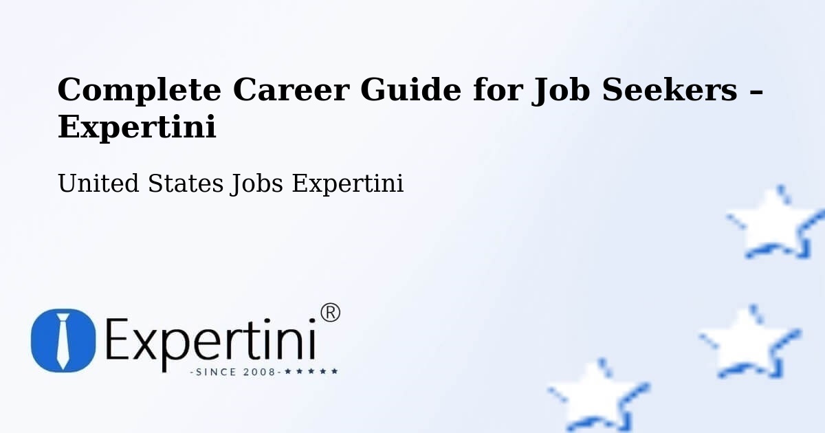 Career Guide for Job Seekers – Bound Brook - Bound Brook, United States Jobs Expertini