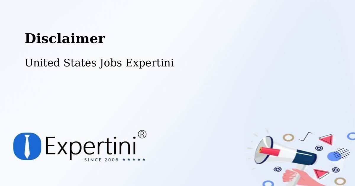 Disclaimer – Bound Brook - United States Jobs Expertini