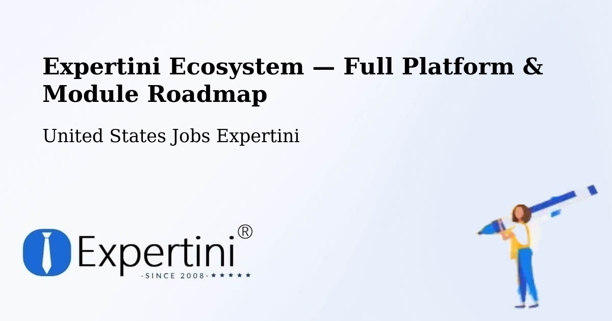 Expertini Ecosystem — Full Platform & Module Roadmap – Bound Brook