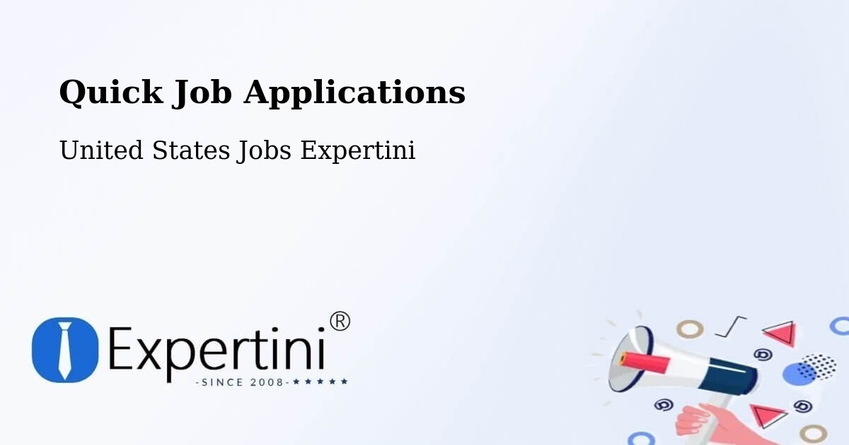 Quick Apply Feature – Bound Brook - United States Jobs Expertini