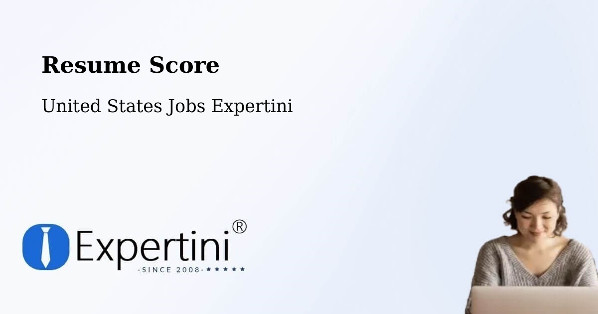 Resume Score & Job Description Match Tool – Bound Brook - United States Jobs Expertini