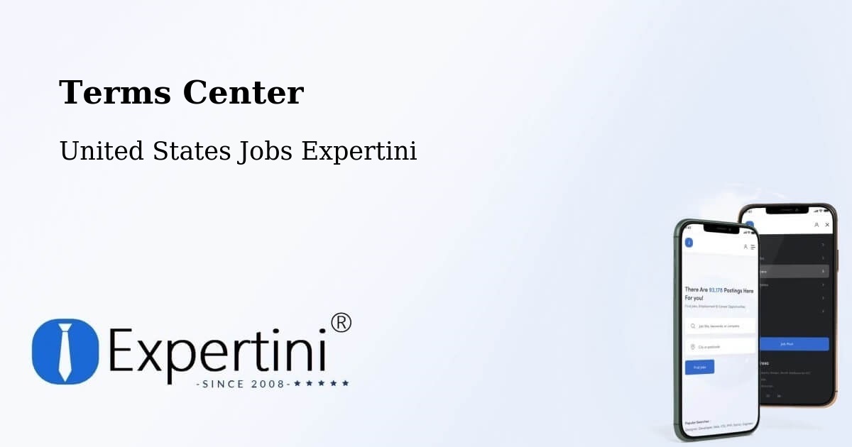 Terms of Service – Bound Brook - United States Jobs Expertini